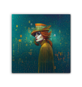 Stunning celestial-themed canvas artwork